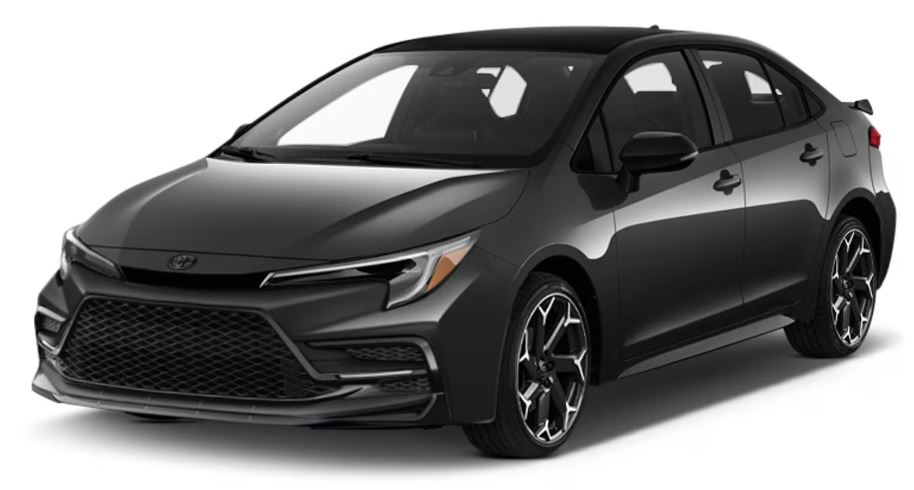 2025 Toyota Corolla Black Metallic Roof