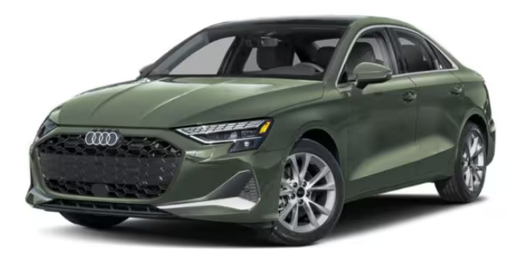 2026 Audi A3 District Green Metallic