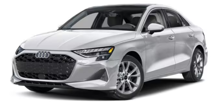 2026 Audi A3 Glacier White Metallic