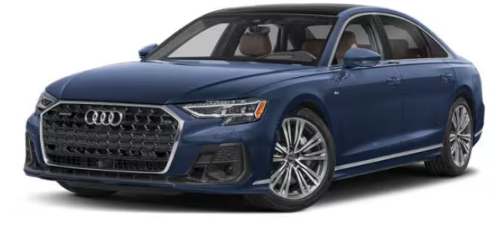 2026 Audi A8 Firmament Blue Metallic
