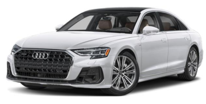 2026 Audi A8 Glacier White Metallic