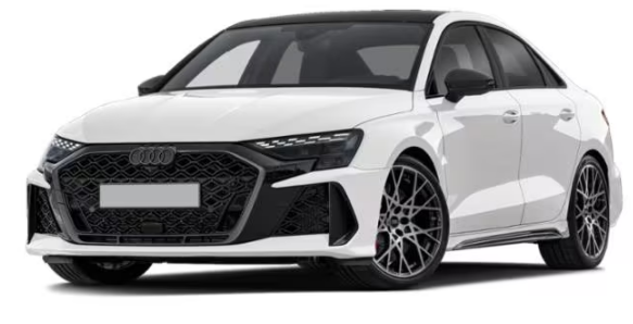 2026 Audi RS3 Arkona White