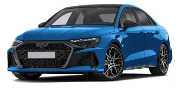2026 Audi RS3 Ascari Blue Metallic