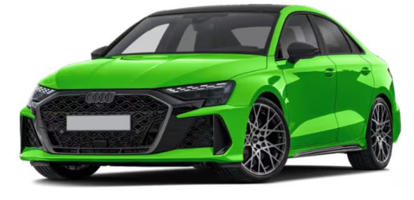 2026 Audi RS3 Kyalami Green