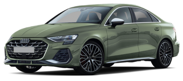 2026 Audi S3 District Green Metallic