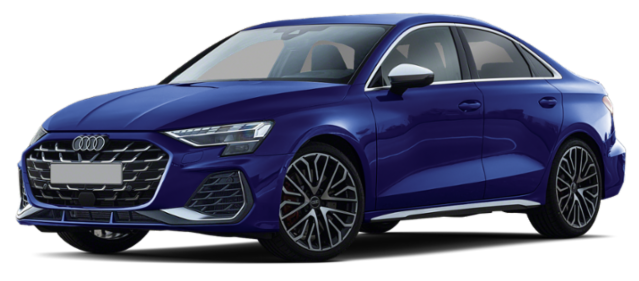 2026 Audi S3 Navarra Blue metallic