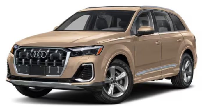 2026 Audi SQ7 Sakhir Gold Metallic