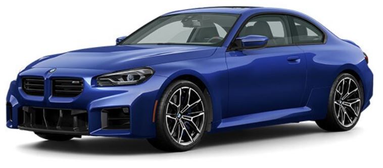 2026 BMW M2 Frozen Portimao Blue II Metallic