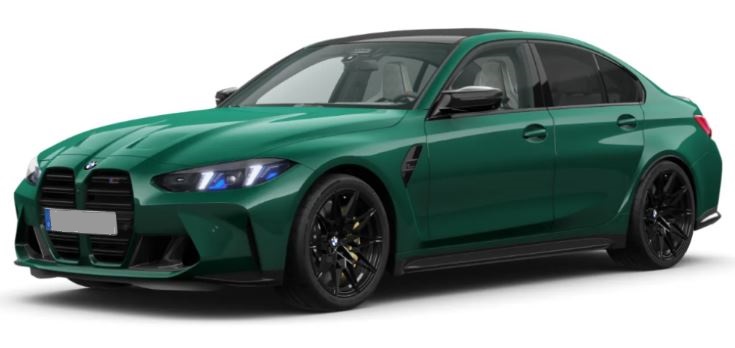 2026 BMW M3 Isle of Man Green Metallic