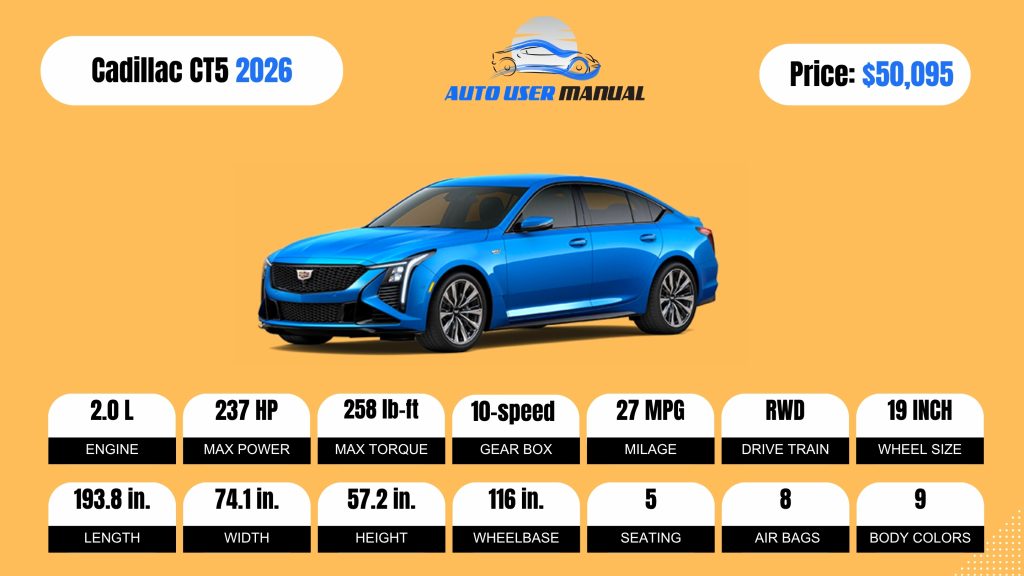 Cadillac CT5 2026 (Brochure)