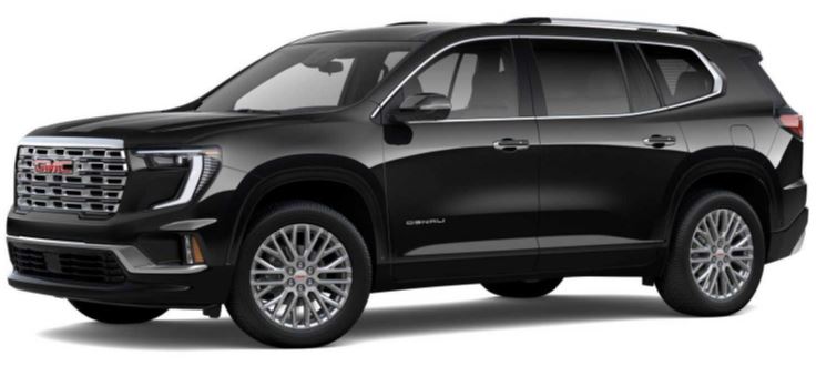 2026 GMC Acadia Ebony Twilight Metallic