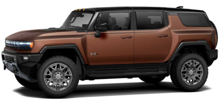 2026 GMC Hummer EV SUV Auburn Matte
