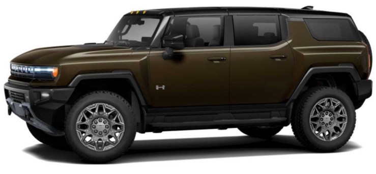2026 GMC Hummer EV SUV Deep Aurora Bronze