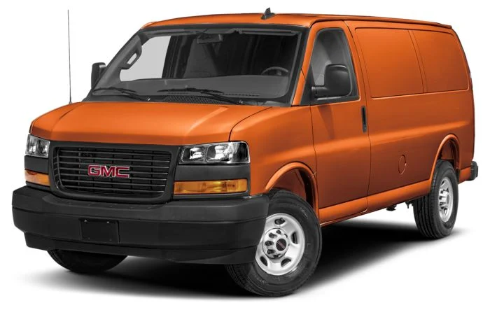 2026 GMC Savana Tangier Orange