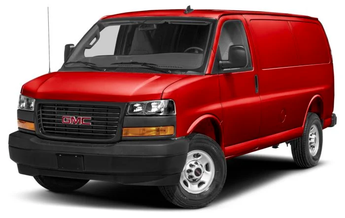 2026 GMC Savana Victory Red