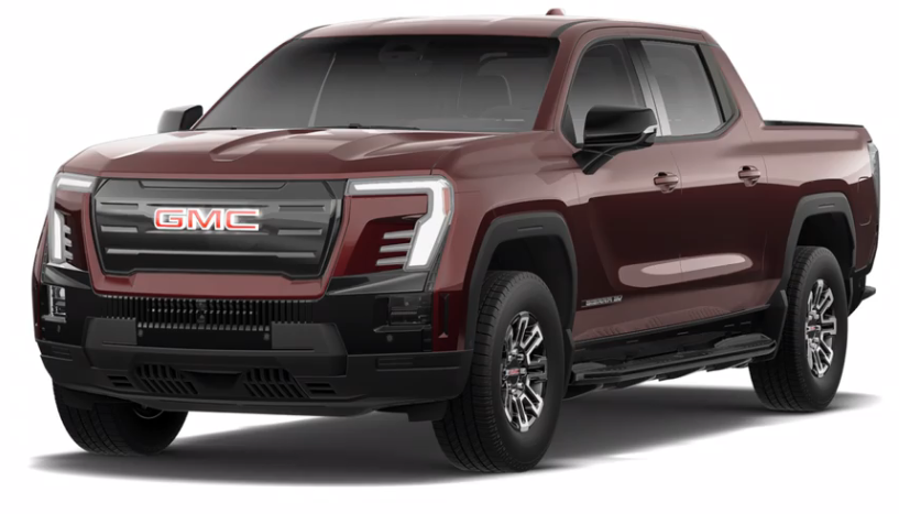 2026 GMC Sierra EV Dark Ember Metallic