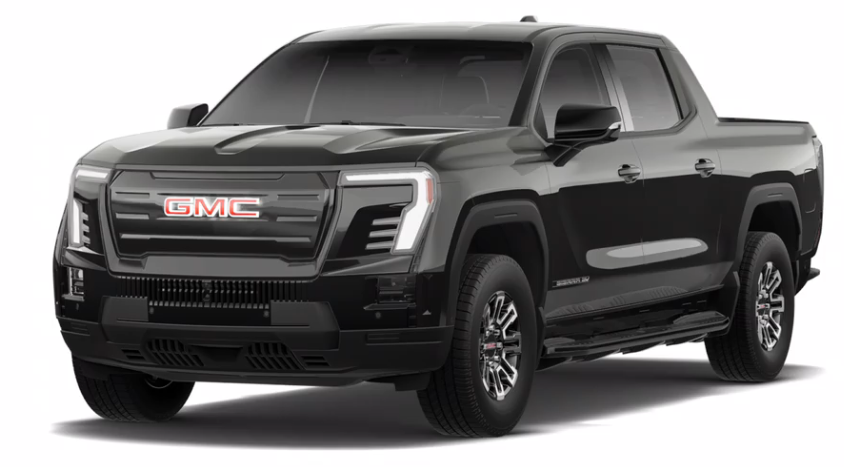 2026 GMC Sierra EV Onyx Black.