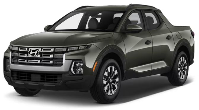 2026 Hyundai Santa Cruz rockwood green