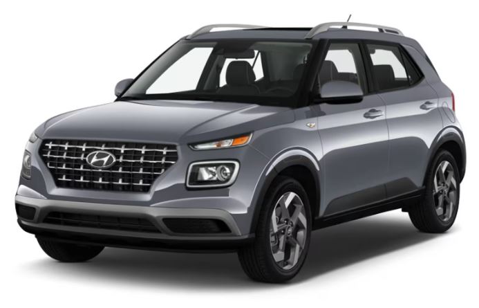 2026 Hyundai Venue Shimmering Silver