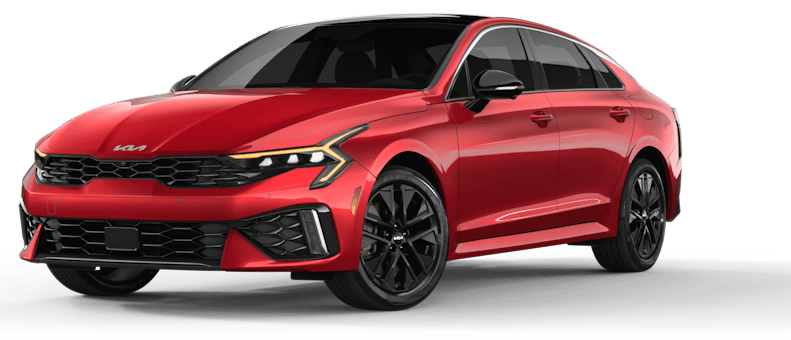 2026 KIa K5 Runway Red