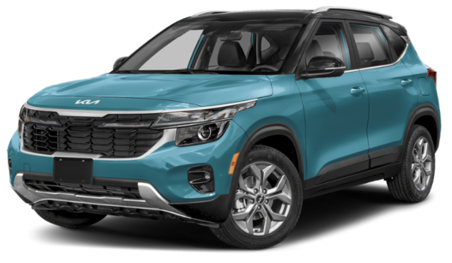 2026 Kia Seltos Pluton Blue-Black Roof
