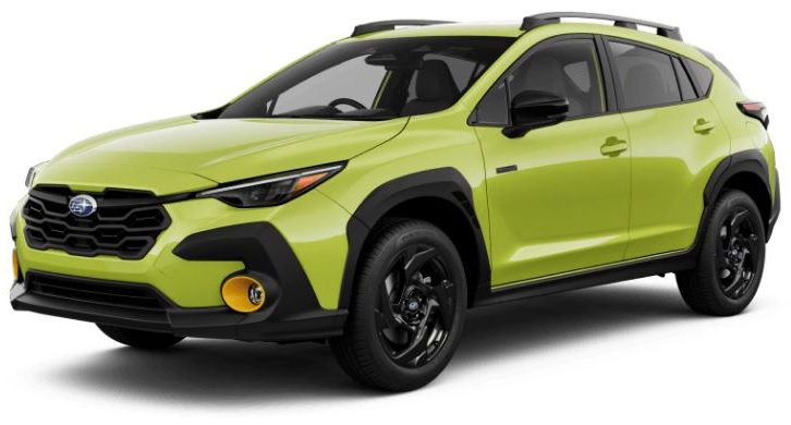 2026 Subaru Crosstrek Citron Yellow Pearl
