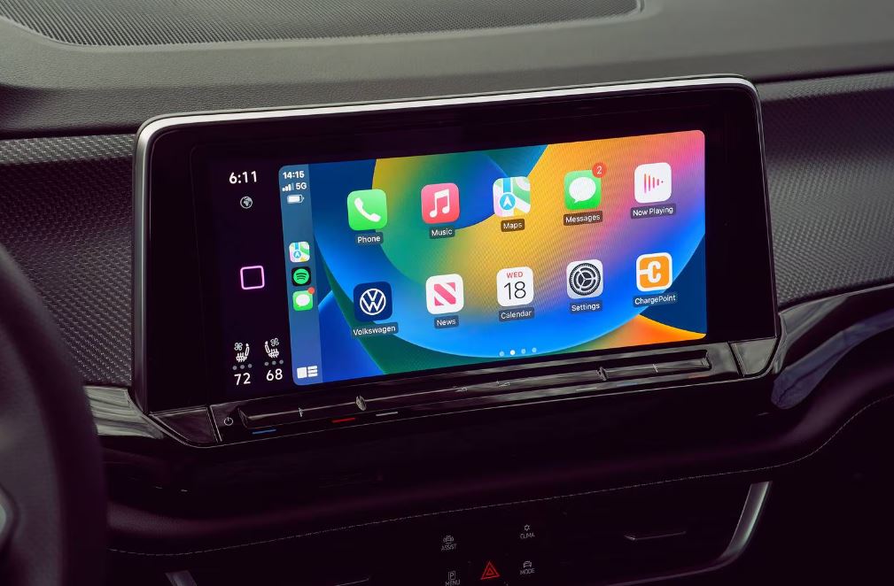 2026 Volkswagen Atlas Cross Sport Entertainment 4