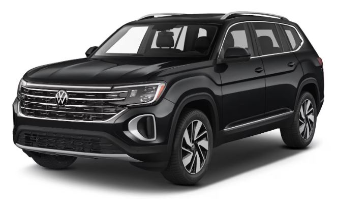2026 Volkswagen Atlas Deep Black Pearl