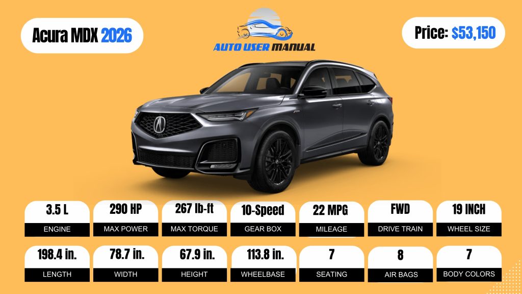 Acura MDX 2026 (Brochure)