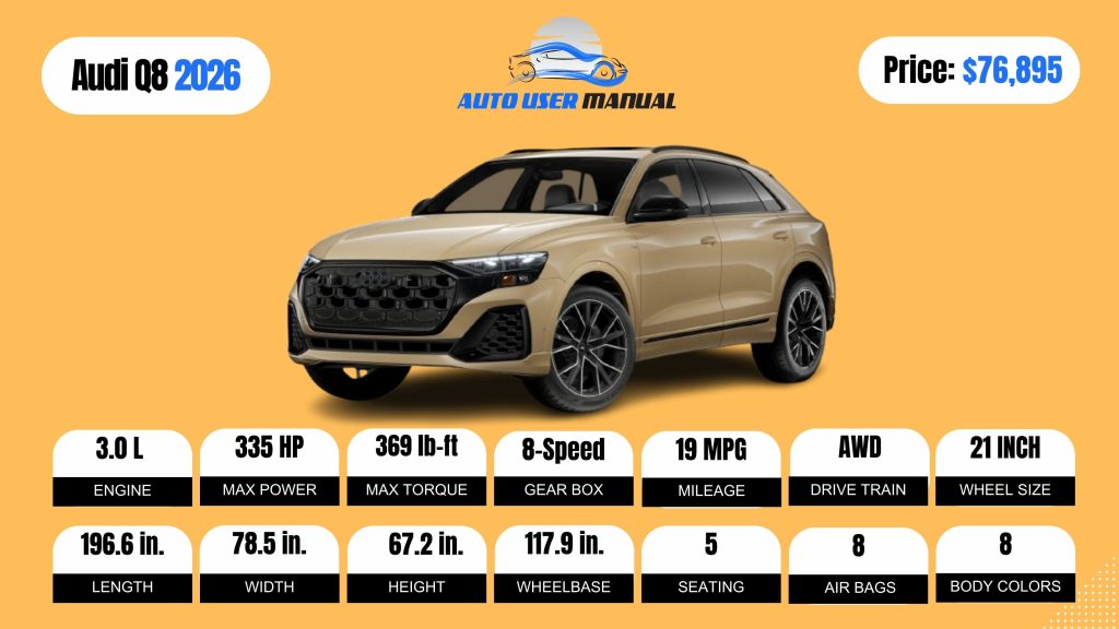 Audi Q8 2026 Brochure