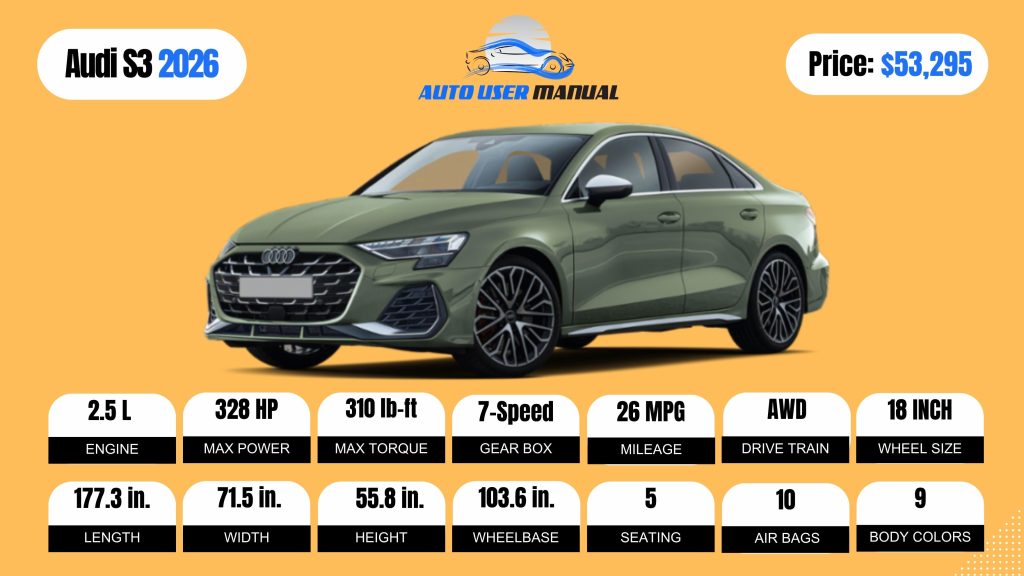 Audi S3 2026 (Brochure)