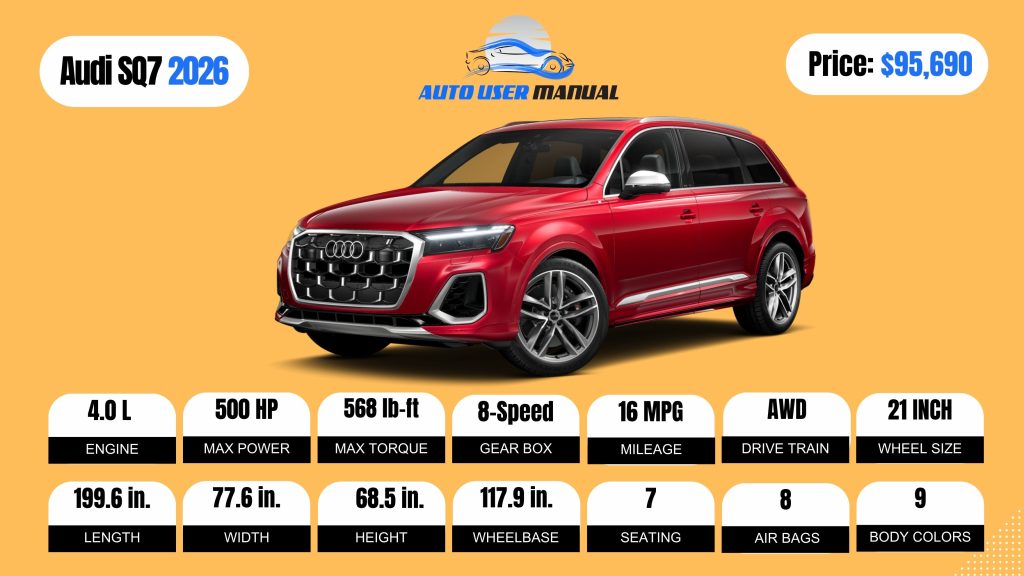 Audi SQ7 2026 Brochure