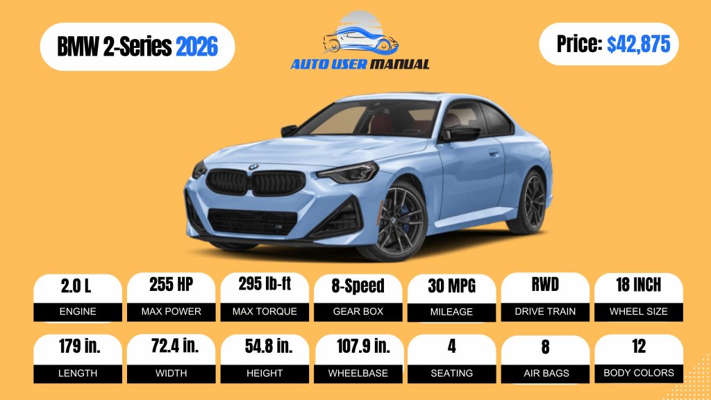 BMW 2 Series 2026 Brochure