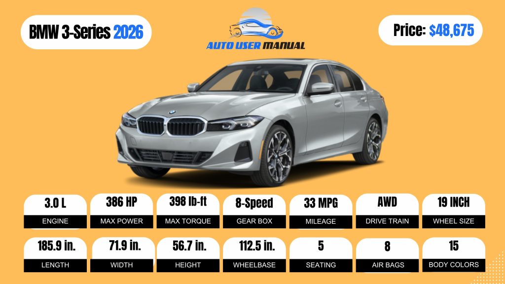 BMW 3 Series 2026 Brochure