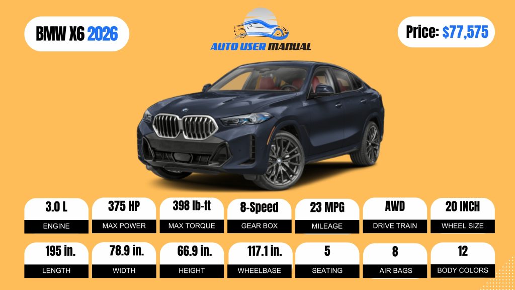 BMW X6 2026 (Brochure)