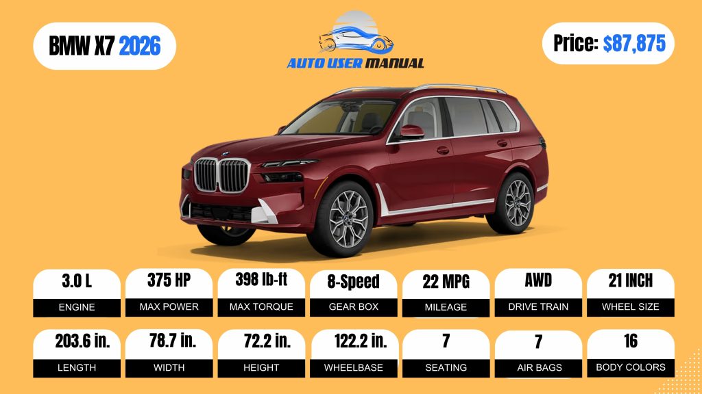 BMW X7 2026 (Brochure)