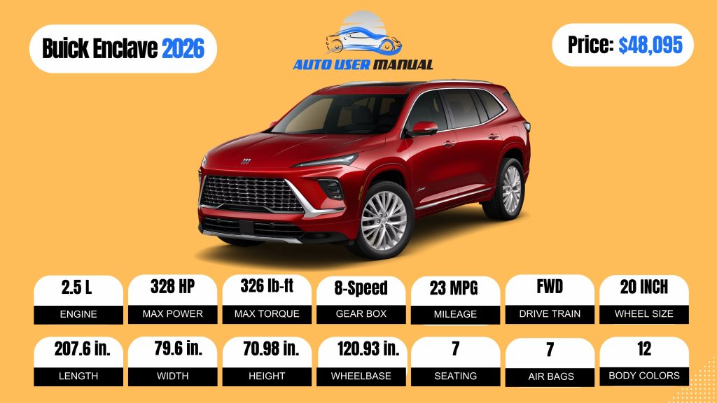 Buick Enclave 2026 Brochure