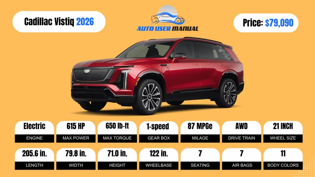 Cadillac Vistiq 2026 (Brochure)