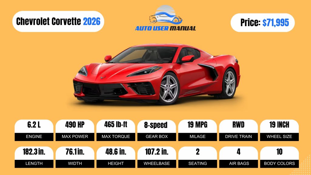 Chevrolet Corvette 2026 (Brochure)