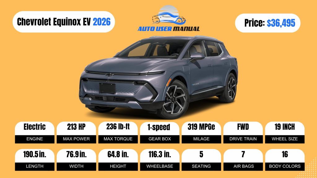 Chevrolet Equinox EV 2026 Brochure