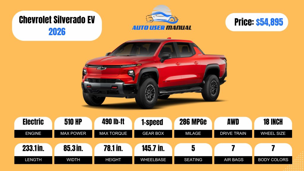 Chevrolet Silverado EV 2026 (Brochure)