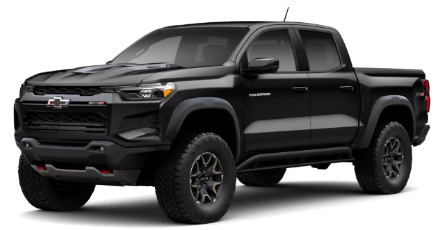 Colour Availability Chevrolet Colorado 2026 (4)