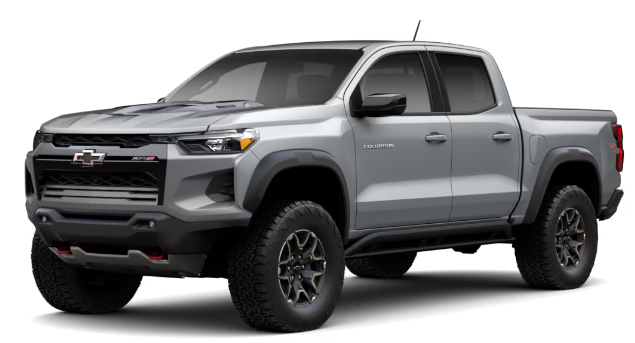 Colour Availability Chevrolet Colorado 2026 (6)