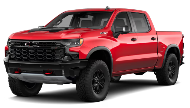Colour Availability Chevrolet Silverado 1500 2026 (2)