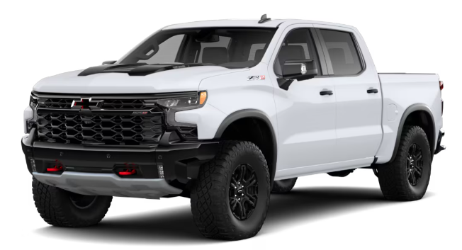 Colour Availability Chevrolet Silverado 1500 2026 (3)