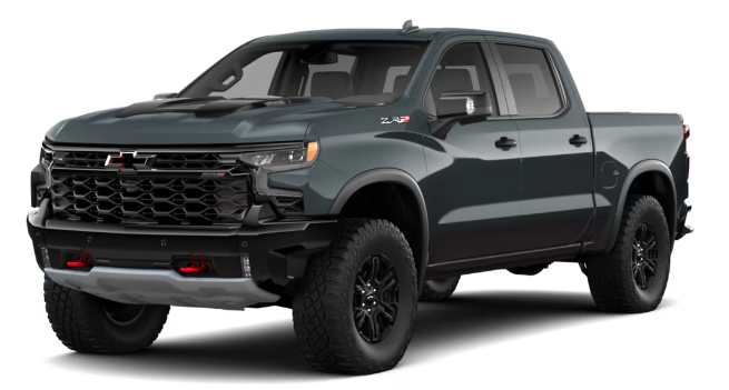 Colour Availability Chevrolet Silverado 1500 2026 (5)