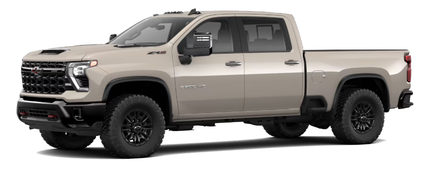 Colour Availability Chevrolet Silverado HD 2026 (1)