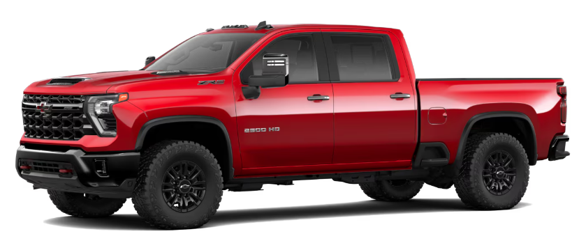 Colour Availability Chevrolet Silverado HD 2026 (2)