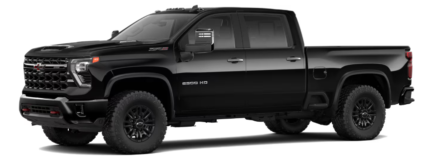 Colour Availability Chevrolet Silverado HD 2026 (4)