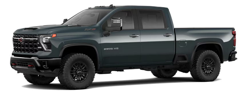Colour Availability Chevrolet Silverado HD 2026 (5)